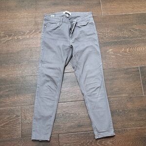 Calvin Klein Ankle Skinny Gray Jeans